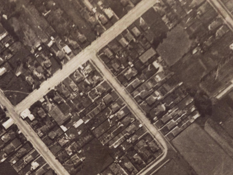 18 Tainui Street from the air, 1925-1929