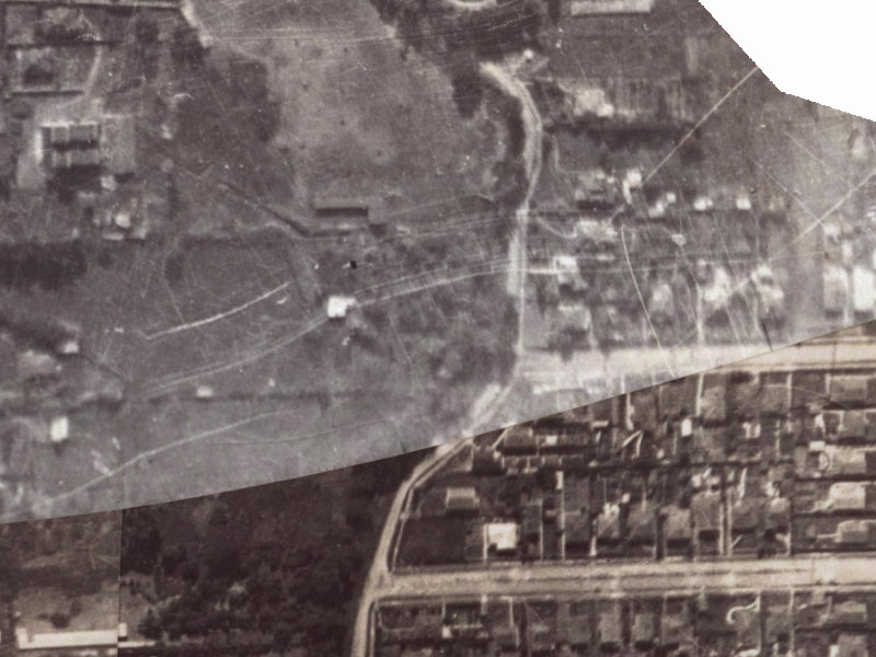 Sandwich Road from the air, 1925-1929