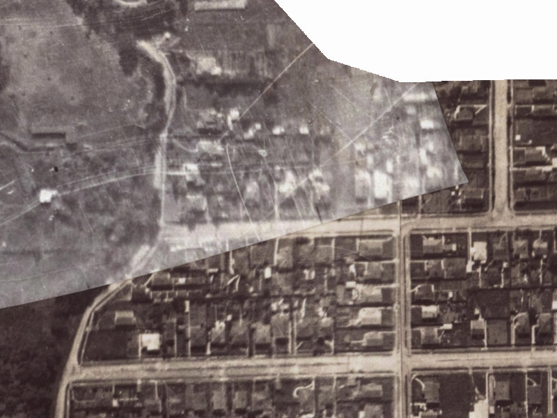 17 Sandwich Road from the air, 1925-1929