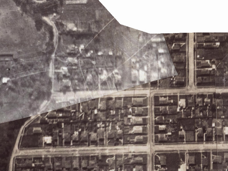 21 Sandwich Road from the air, 1925-1929