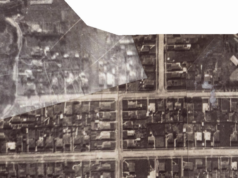 35 Sandwich Road from the air, 1925-1929