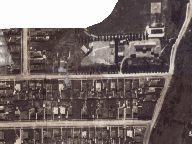72 Sandwich Road from the air, 1925-1929