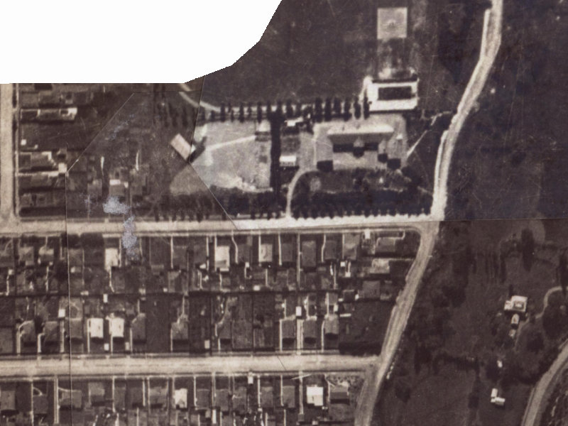 65 Sandwich Road from the air, 1925-1929