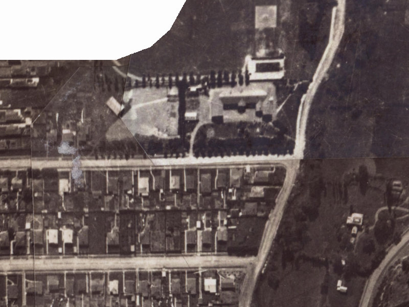 84 Sandwich Road from the air, 1925-1929