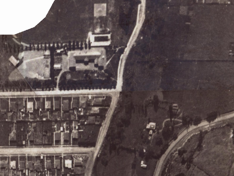46A Palatine Terrace from the air, 1925-1929