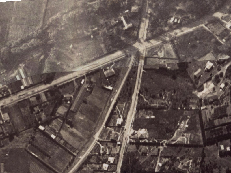 2 Vernon Terrace from the air, 1925-1929