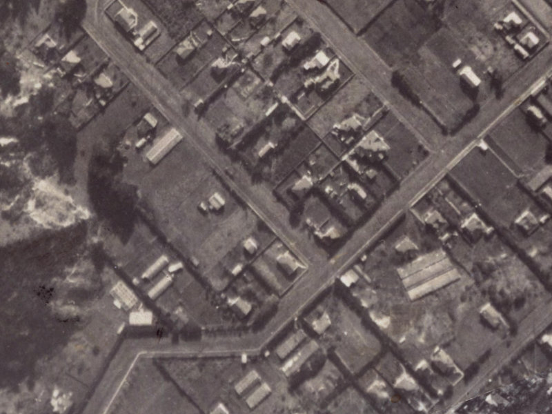 43 Taupata Street from the air, 1925-1929