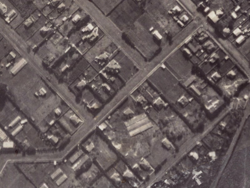 8 Augusta Street from the air, 1925-1929