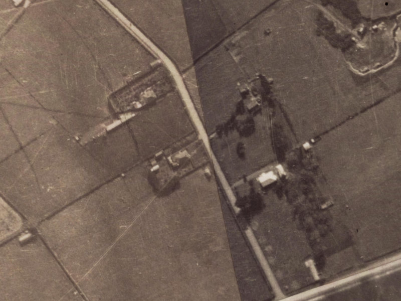 163A Hoon Hay Road from the air, 1925-1929