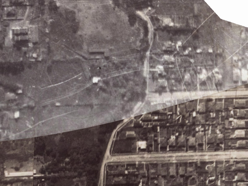 99 Waimea Terrace from the air, 1925-1929