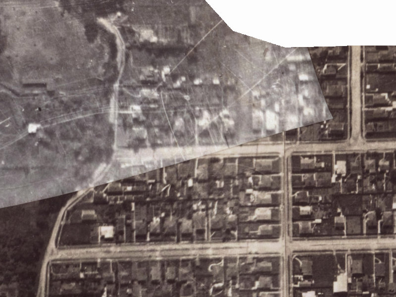 16 Sandwich Road from the air, 1925-1929