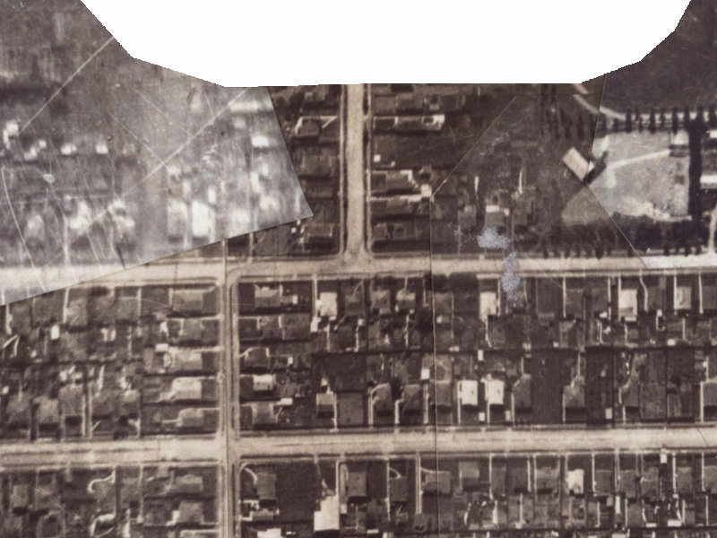 43 Sandwich Road from the air, 1925-1929