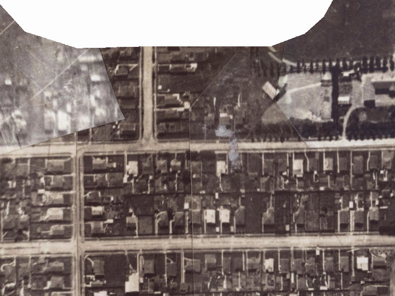 57E Sandwich Road from the air, 1925-1929