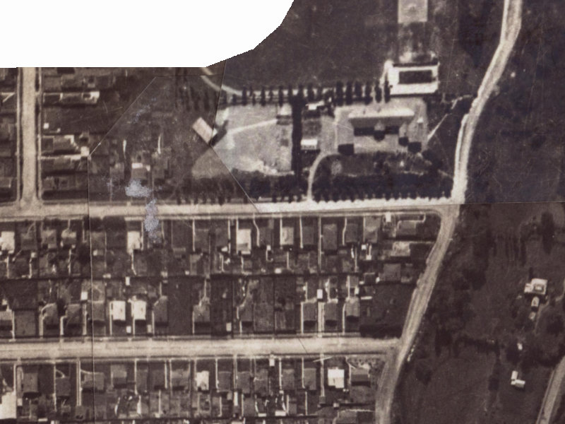 78 Sandwich Road from the air, 1925-1929