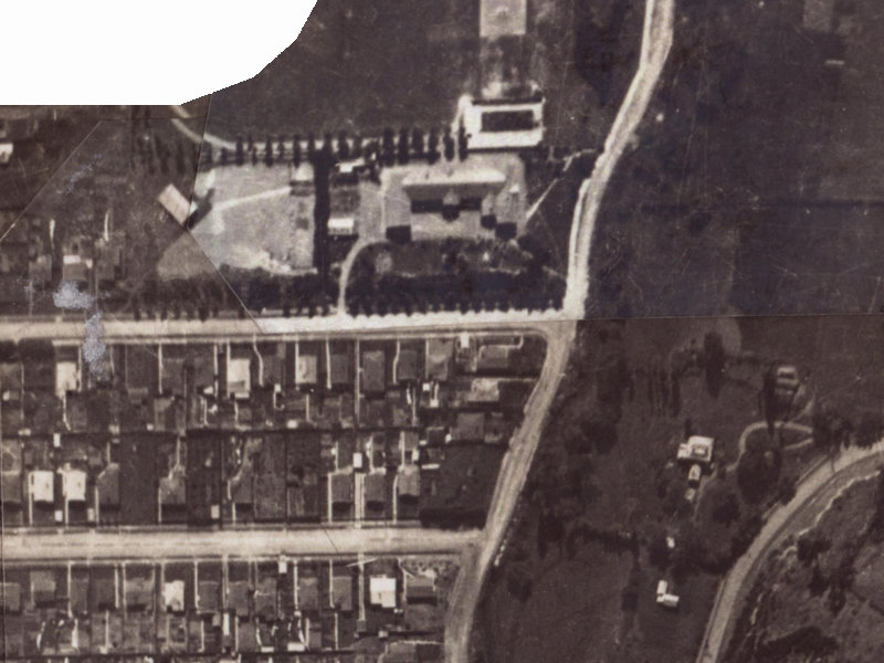 88 Sandwich Road from the air, 1925-1929