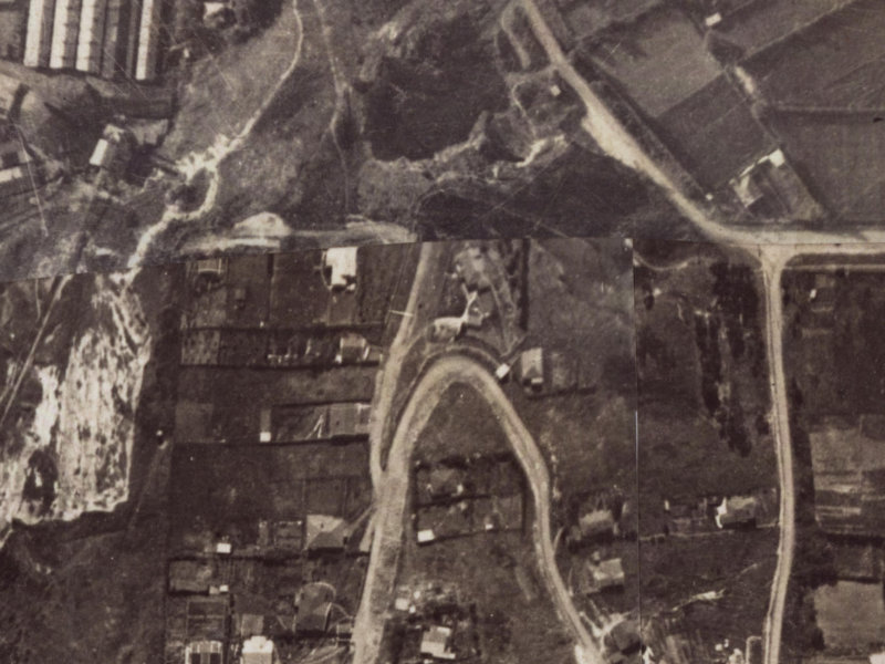 1 Huntsbury Avenue from the air, 1925-1929