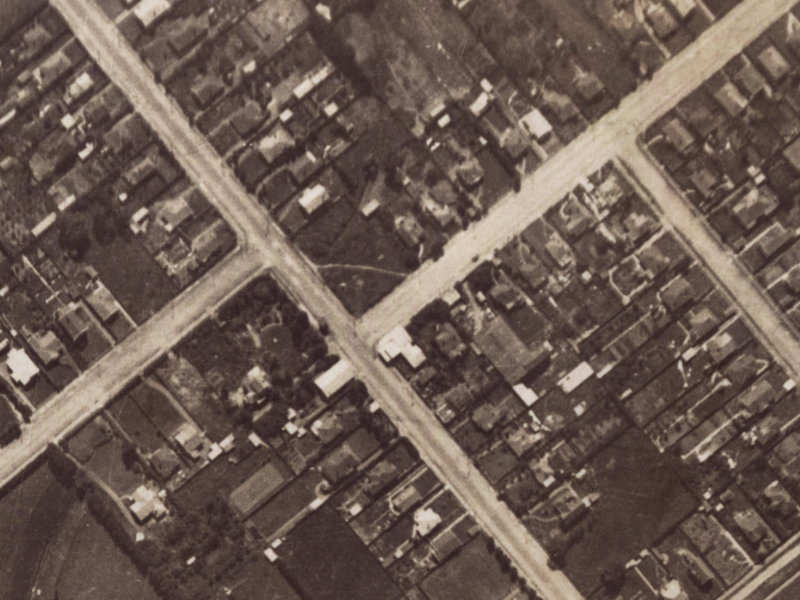 4 Somerfield Street from the air, 1925-1929