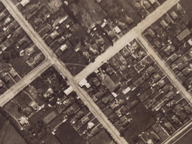 8 Somerfield Street from the air, 1925-1929