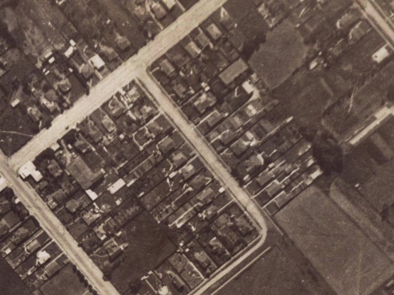 20A Tainui Street from the air, 1925-1929