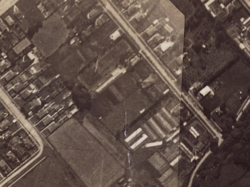 Holcombe Place from the air, 1925-1929