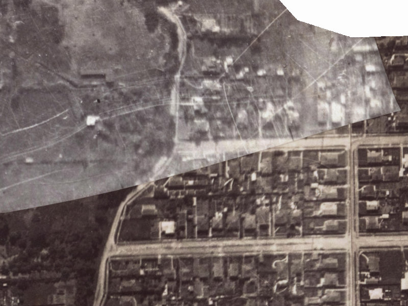 10 Sandwich Road from the air, 1925-1929