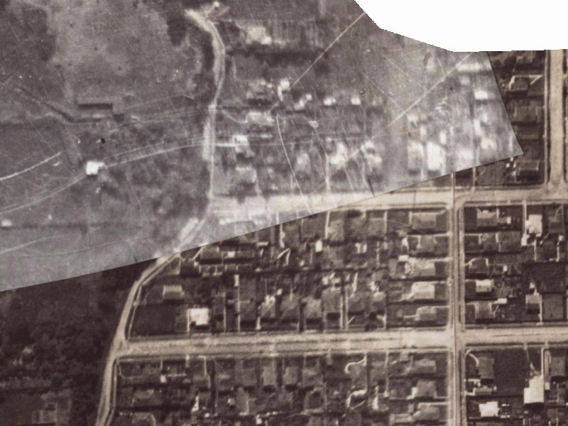 14 Sandwich Road from the air, 1925-1929