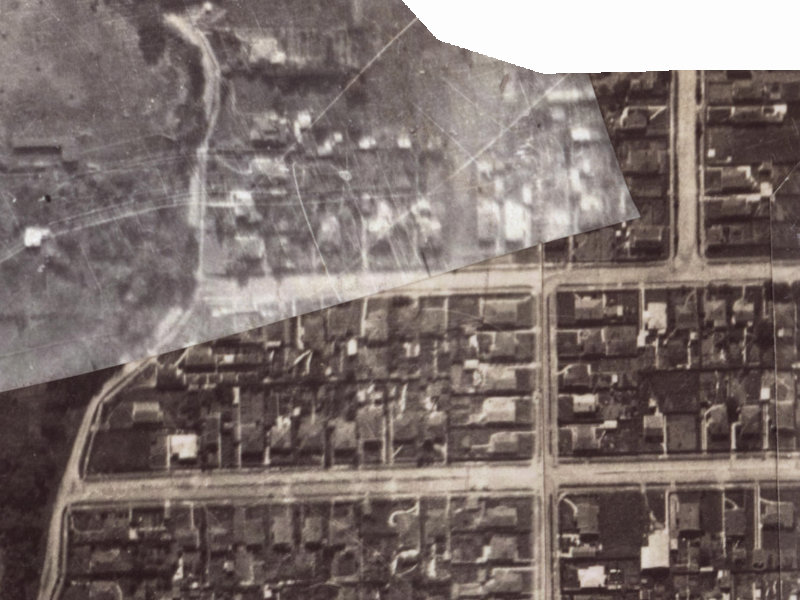 18 Sandwich Road from the air, 1925-1929