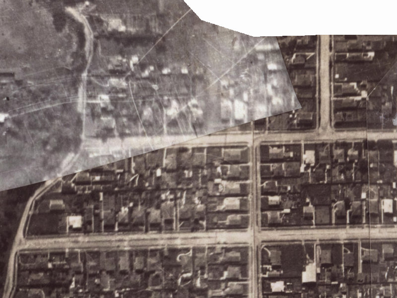 20 Sandwich Road from the air, 1925-1929