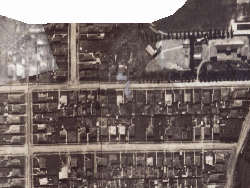 64 Sandwich Road from the air, 1925-1929