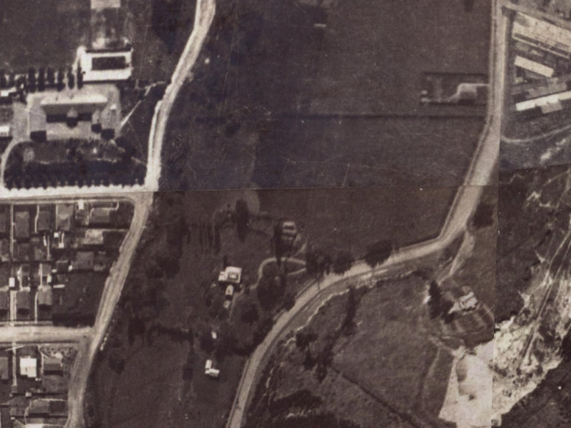 30 Kowhai Terrace from the air, 1925-1929