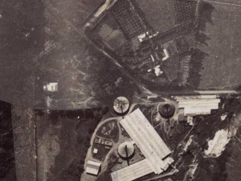 2 Alderson Avenue from the air, 1925-1929