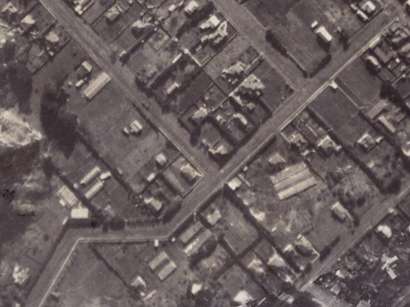 16 Augusta Street from the air, 1925-1929