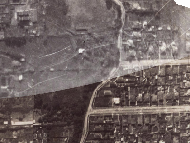 101 Waimea Terrace from the air, 1925-1929