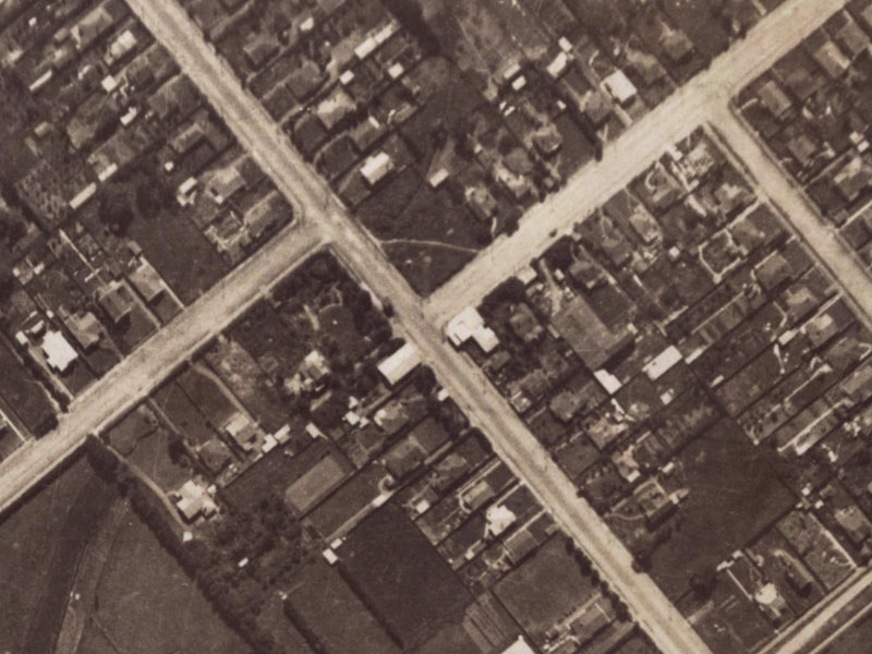 2 Somerfield Street from the air, 1925-1929