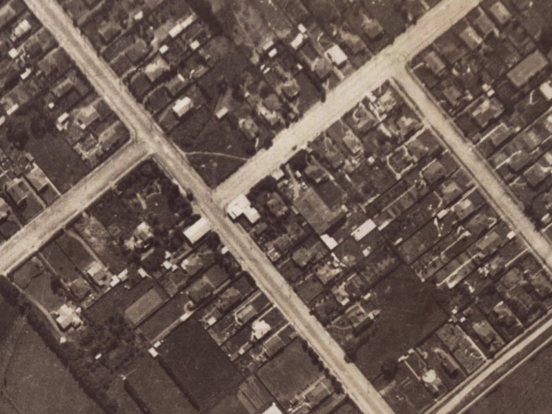 6 Somerfield Street from the air, 1925-1929