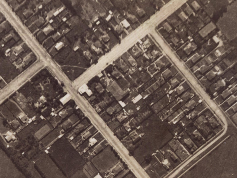 10 Somerfield Street from the air, 1925-1929