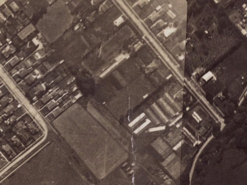 11 Holcombe Place from the air, 1925-1929