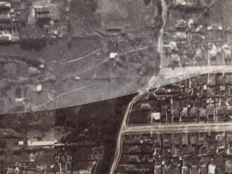 98 Hunter Terrace from the air, 1925-1929