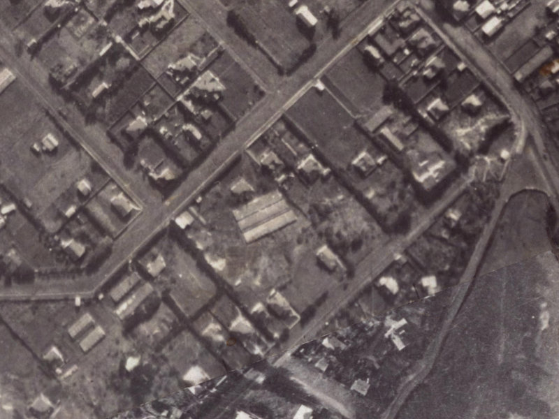 4 Ball Lane from the air, 1925-1929