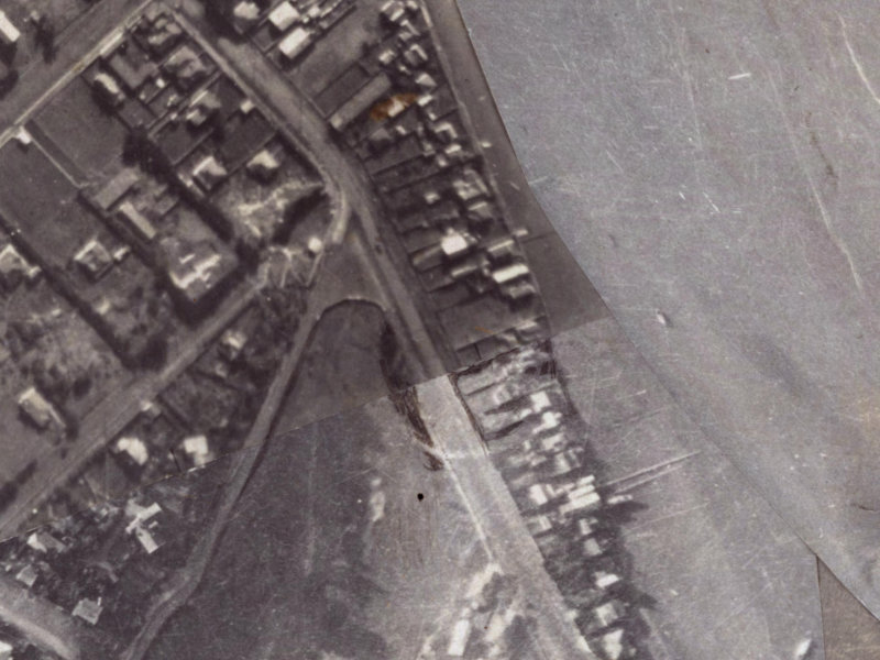 135 Main Road from the air, 1925-1929