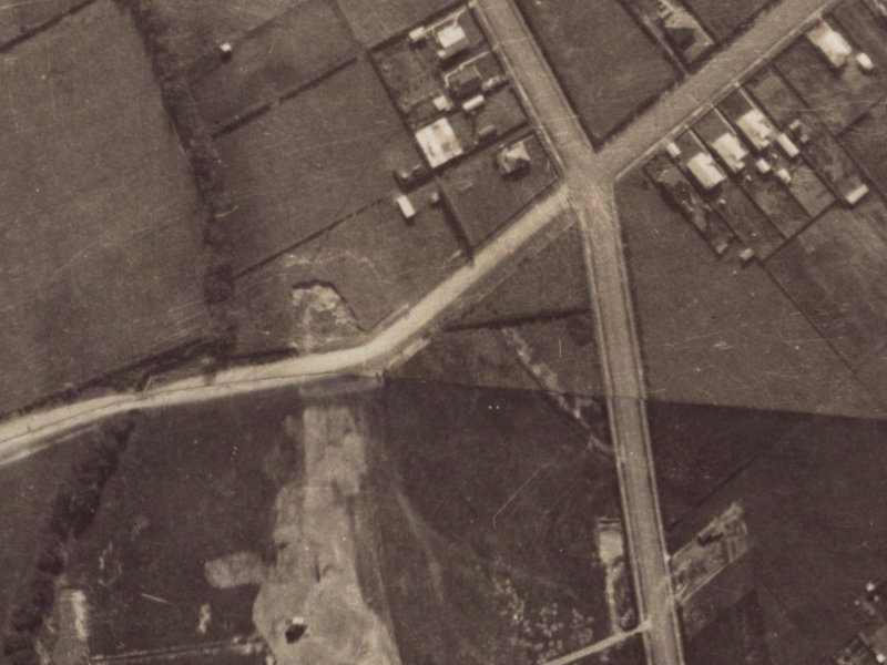 Te Koroi Lane from the air, 1925-1929