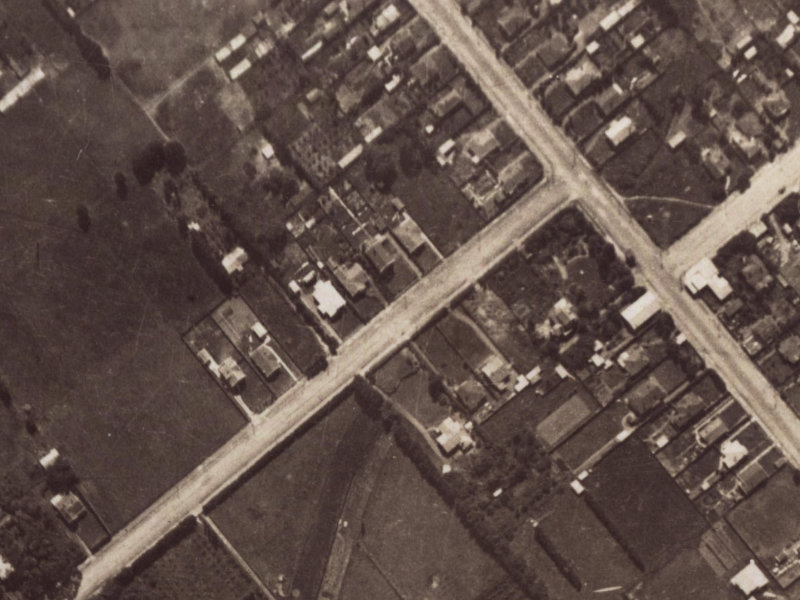 147 Rose Street from the air, 1925-1929