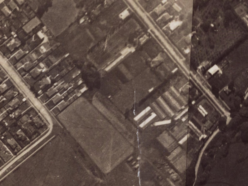 9 Holcombe Place from the air, 1925-1929