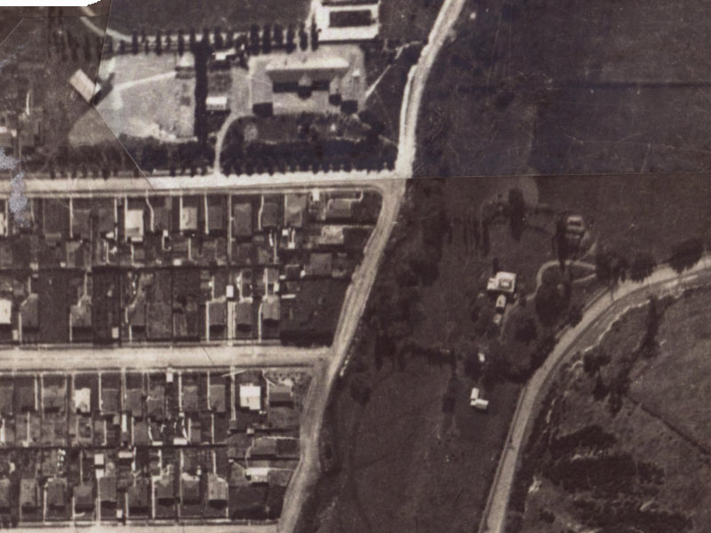 153 Eastern Terrace from the air, 1925-1929