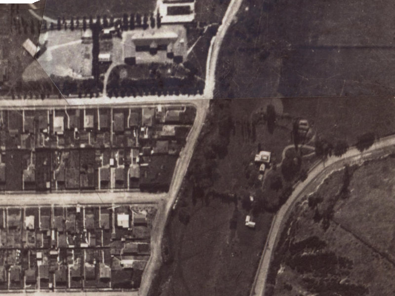 40A Palatine Terrace from the air, 1925-1929