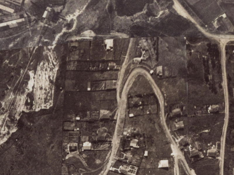 8 Huntsbury Avenue from the air, 1925-1929
