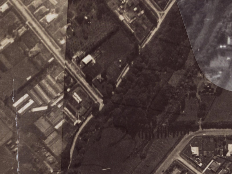 279–295 Ashgrove Terrace from the air, 1925-1929