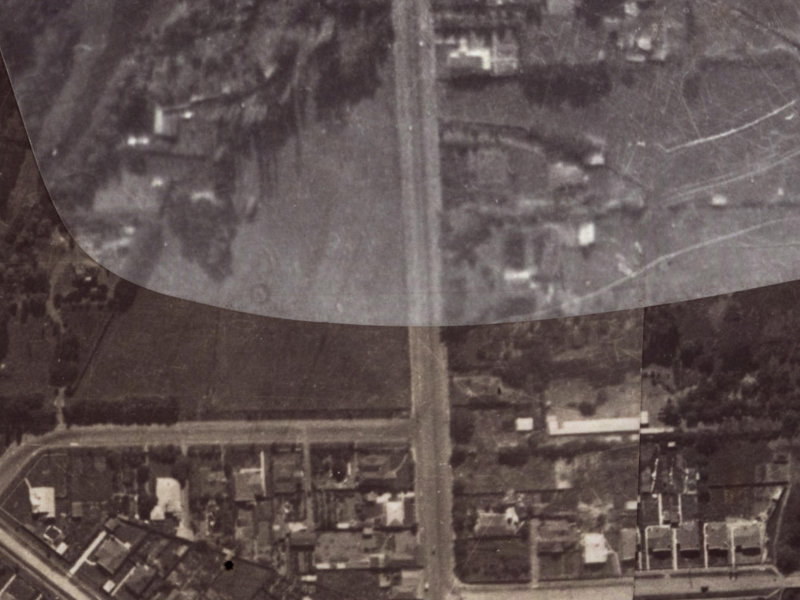 39 Colombo Street from the air, 1925-1929