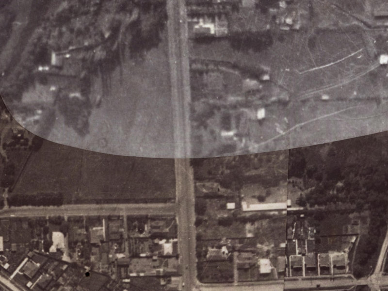 40 Colombo Street from the air, 1925-1929