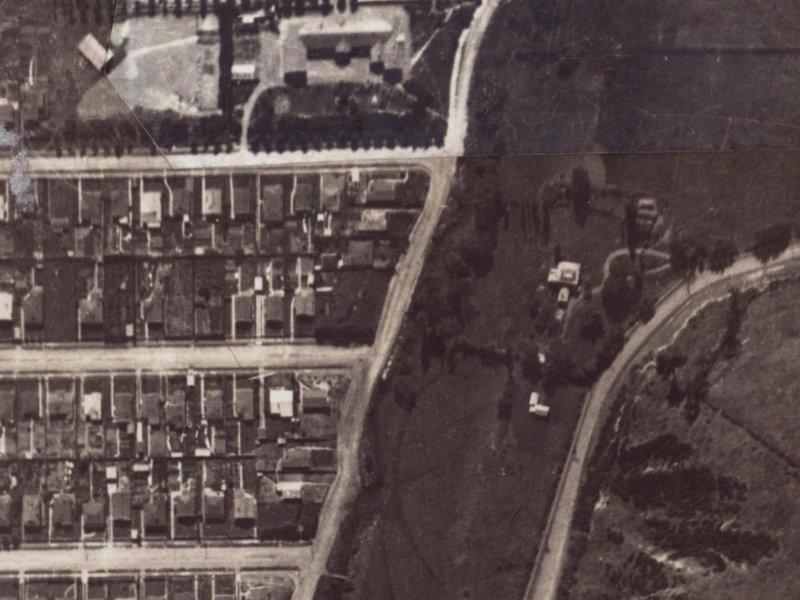 151 Eastern Terrace from the air, 1925-1929